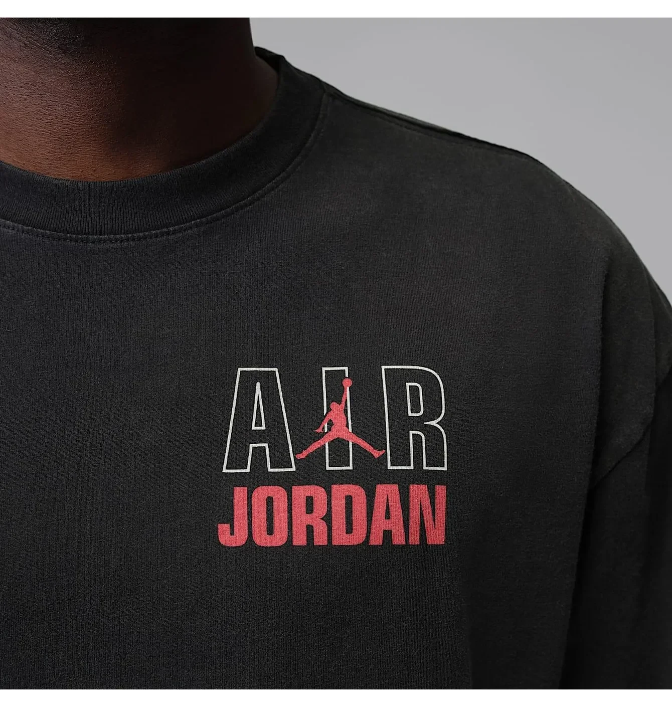Футболка чоловіча Air Jordan Flt Reis Lgnd Ss Crew Black 3