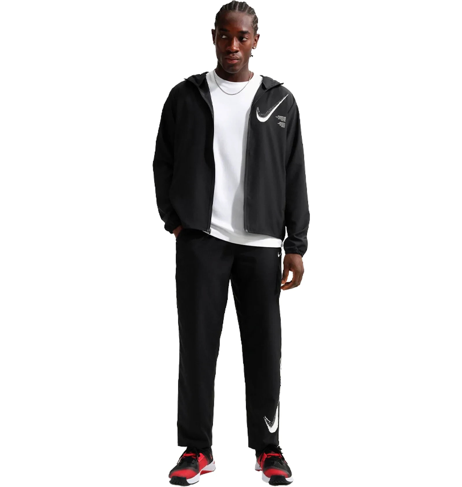 Штани чоловічі Nike Form Gfx Black