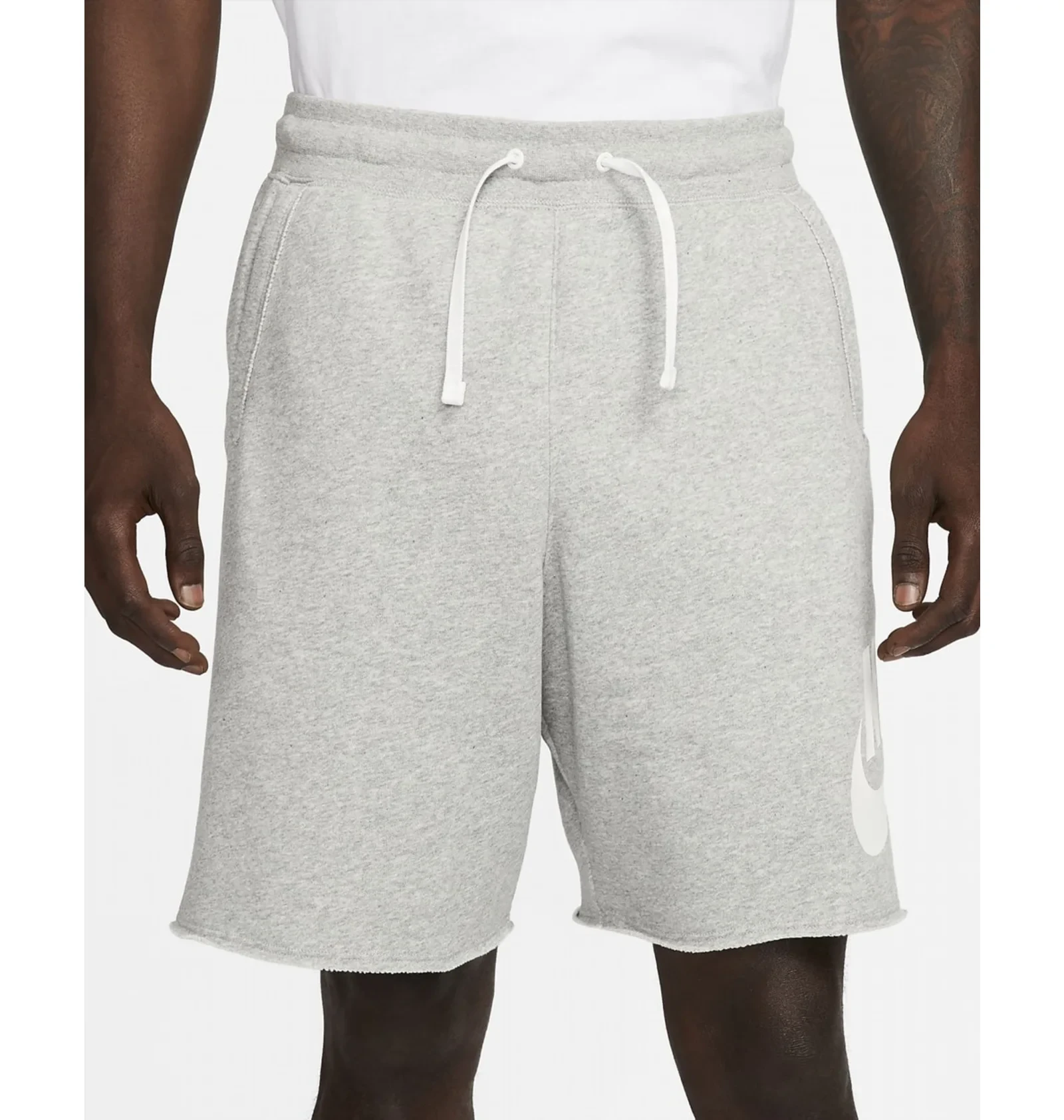 Шорти чоловічі Nike Club Alumni Mens French Terry Grey 4