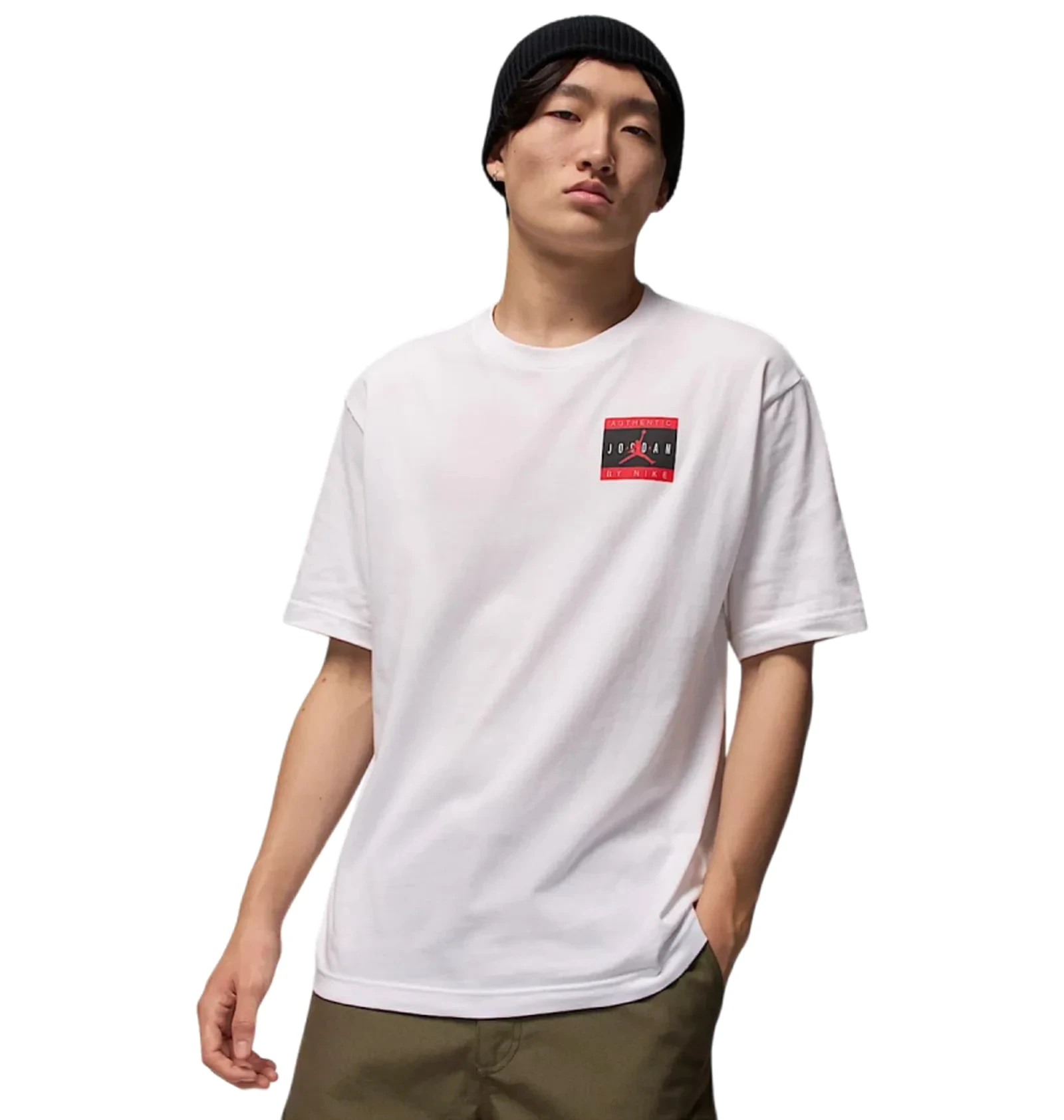 Футболка чоловіча Air Jordan Ss Crew Hombre White