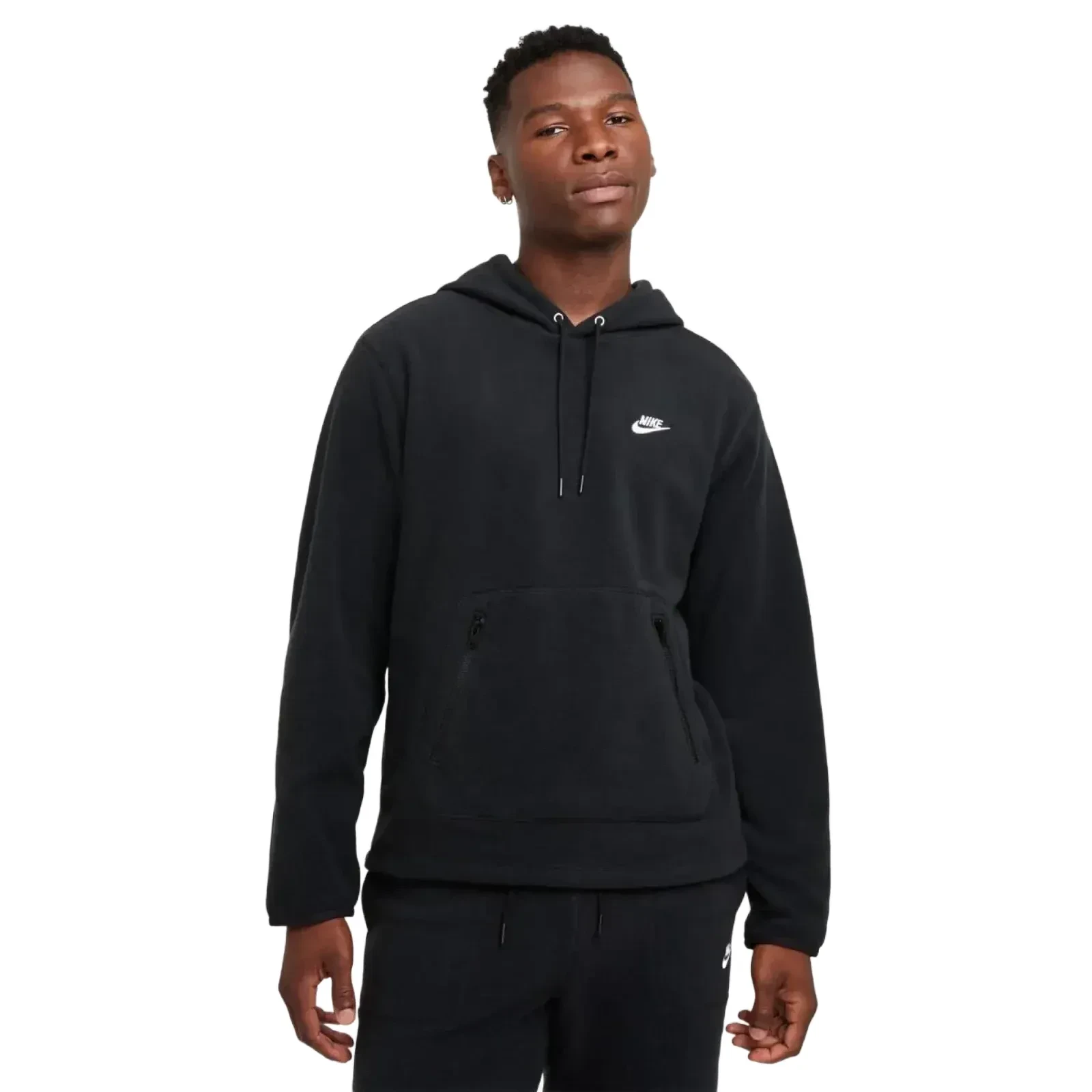 Худі чоловіче Nike Club Winterized Hoodie Black