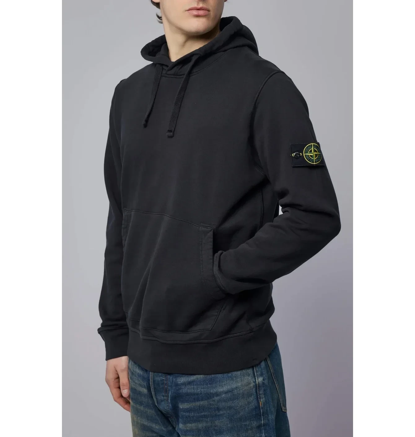 Худі чоловіче Stone Island Regular-Fit, чорне 3
