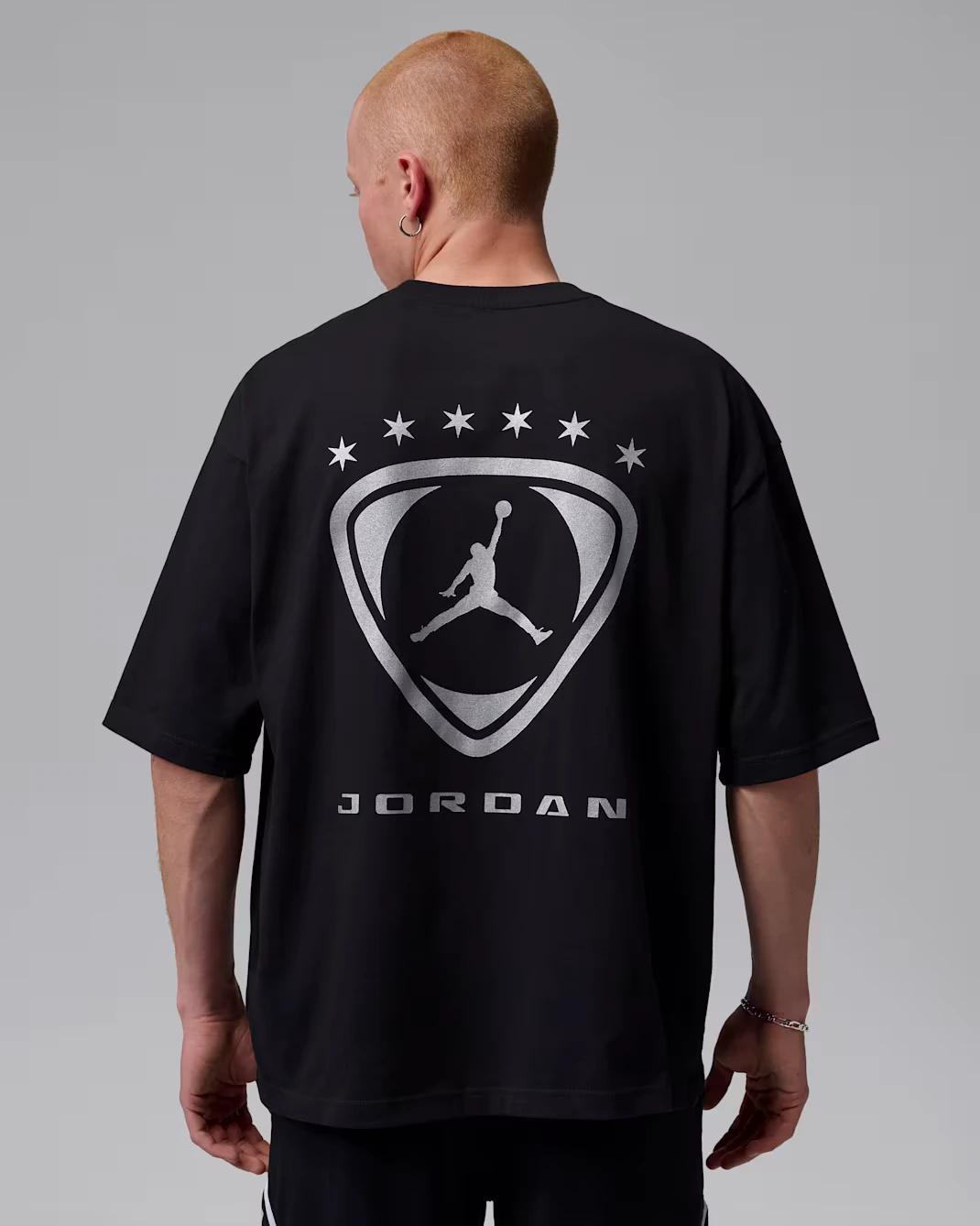 Футболка чоловіча Jordan Brooklyn Oversized Black 2