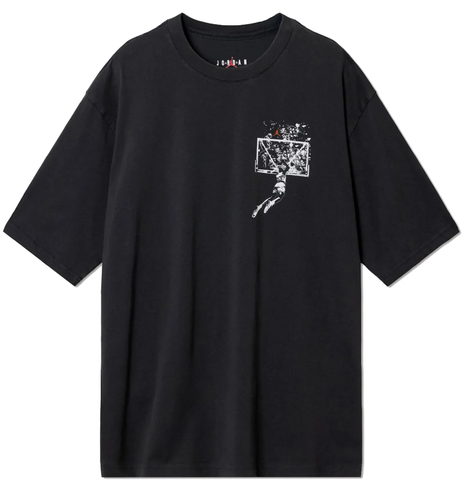Футболка чоловіча Nike Brk Svv Ovsz Gfx Ss Crew Black 4
