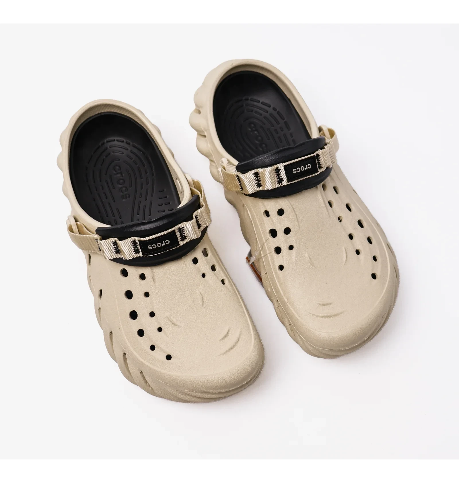 Сандалі чоловічі CROCS Echo Clog Beige 2