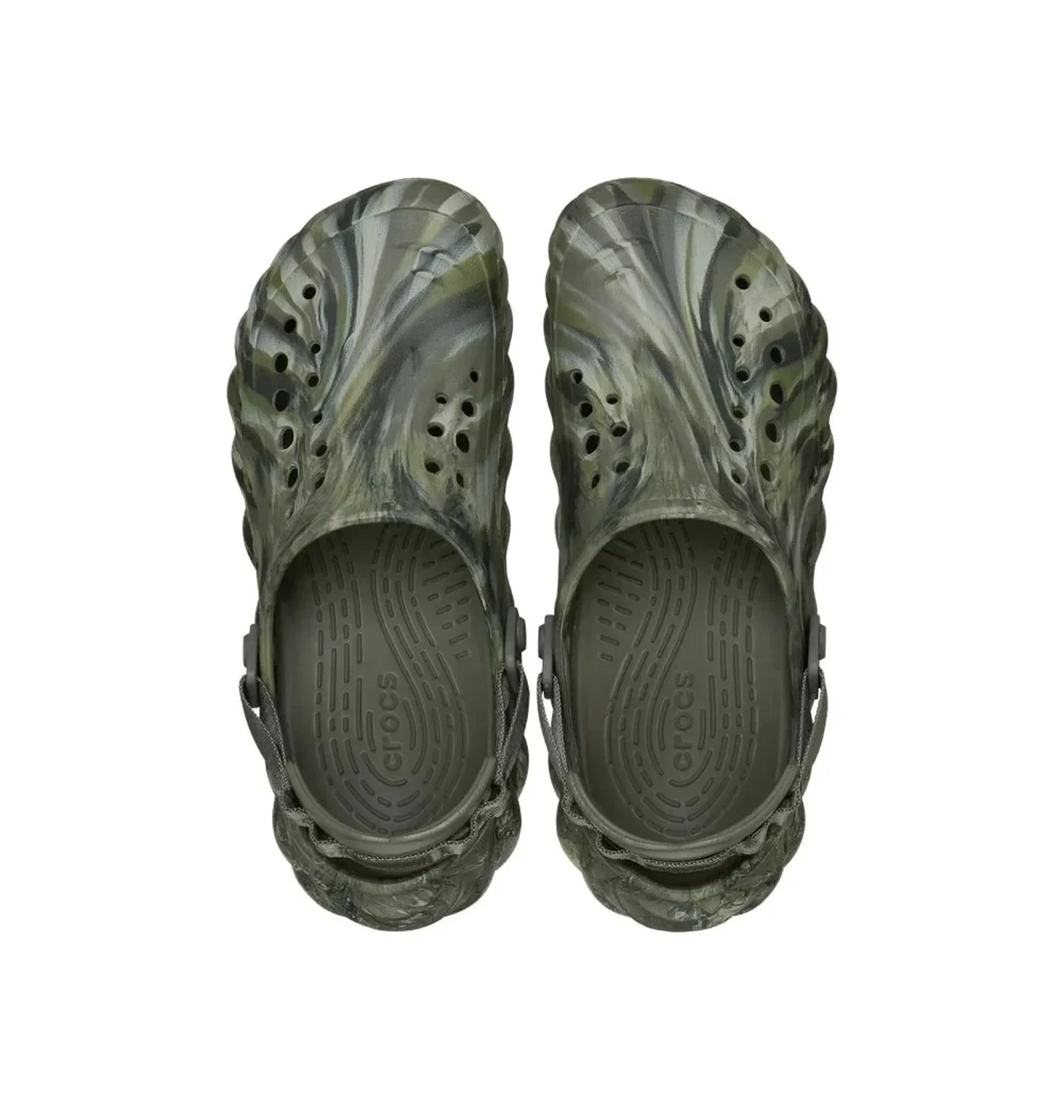 Тапочки унісекс CROCS Echo Olive 3