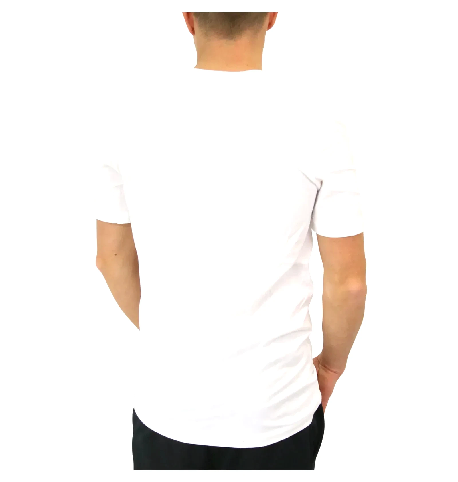 Футболка чоловіча Air Jordan Hbr Vertical Tee White 2