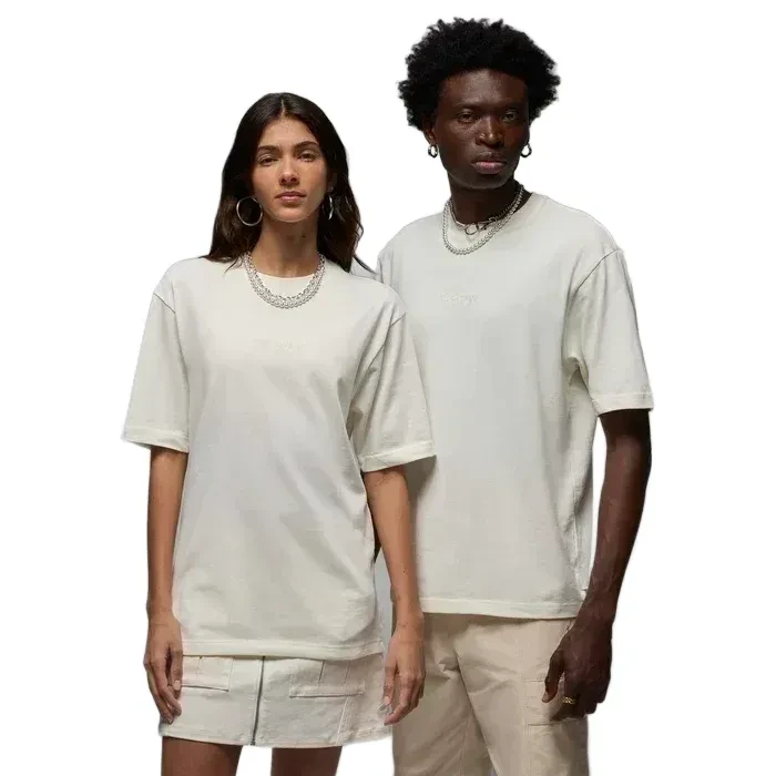 Футболка чоловіча Air Jordan Wordmark 85 Ss Tee Lt Orewood White