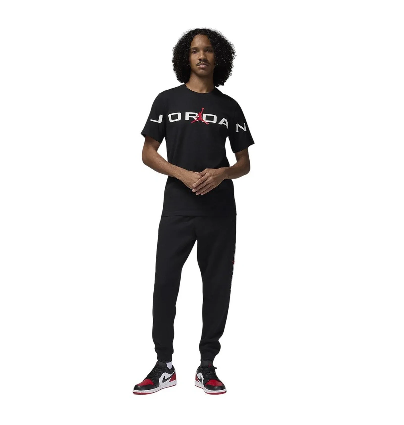 Футболка чоловіча Air Jordan T-Shirt Black 4