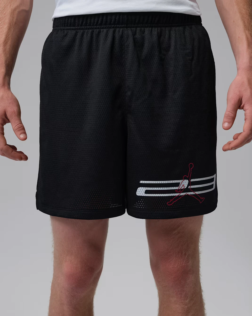 Шорти чоловічі Air Jordan Mesh Graphic чорні 2