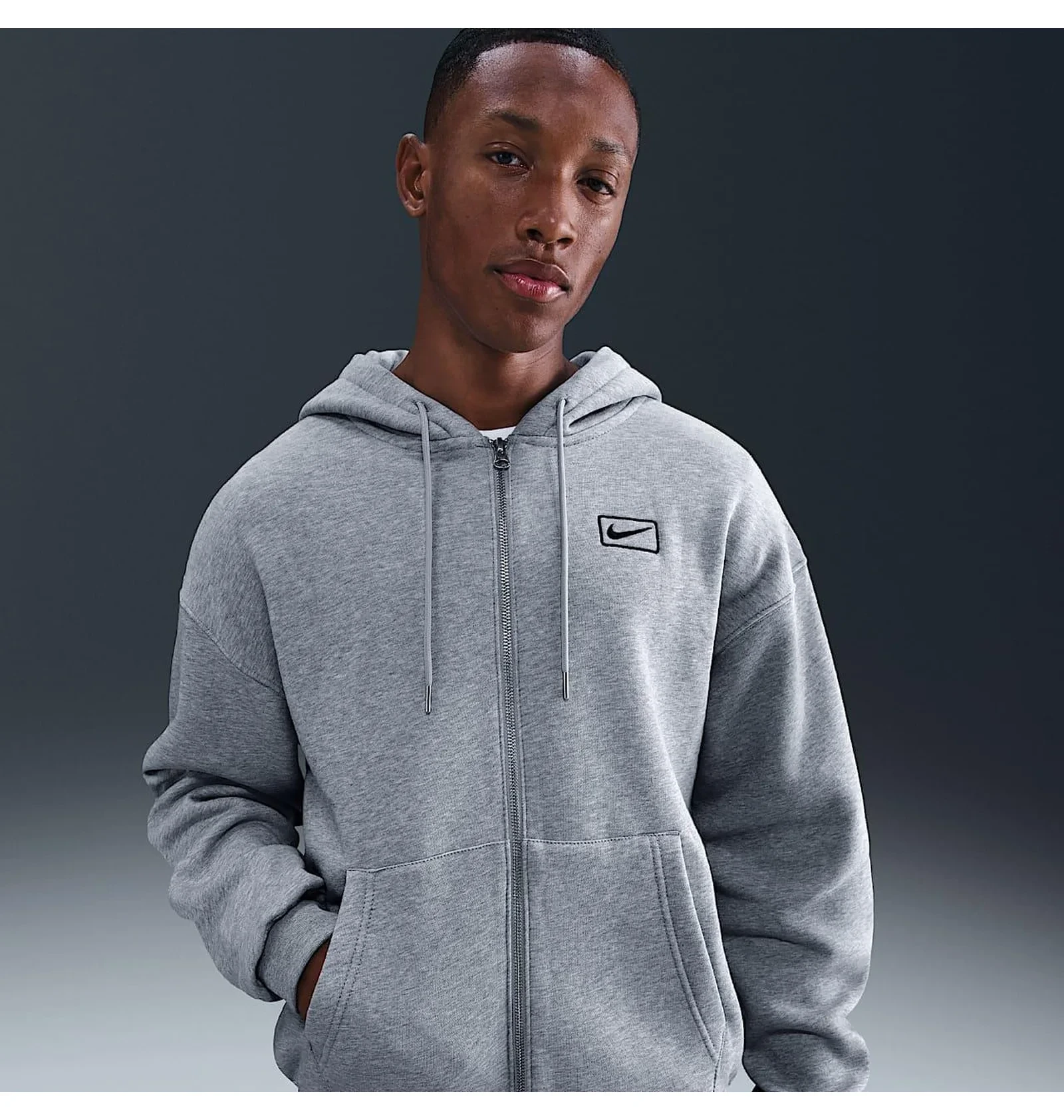 Толстовка чоловіча Nike Club Grey 2