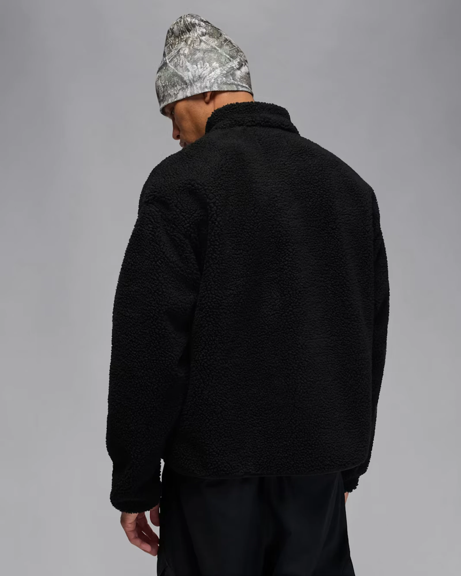 Кофта чоловіча Air Jordan Flt Mtnside Sherpa Black 2