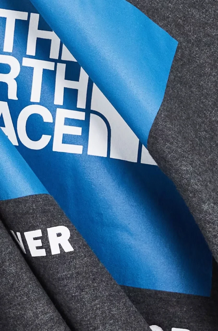 Лонгслів The North Face Box Long Sleeve, сірий 3