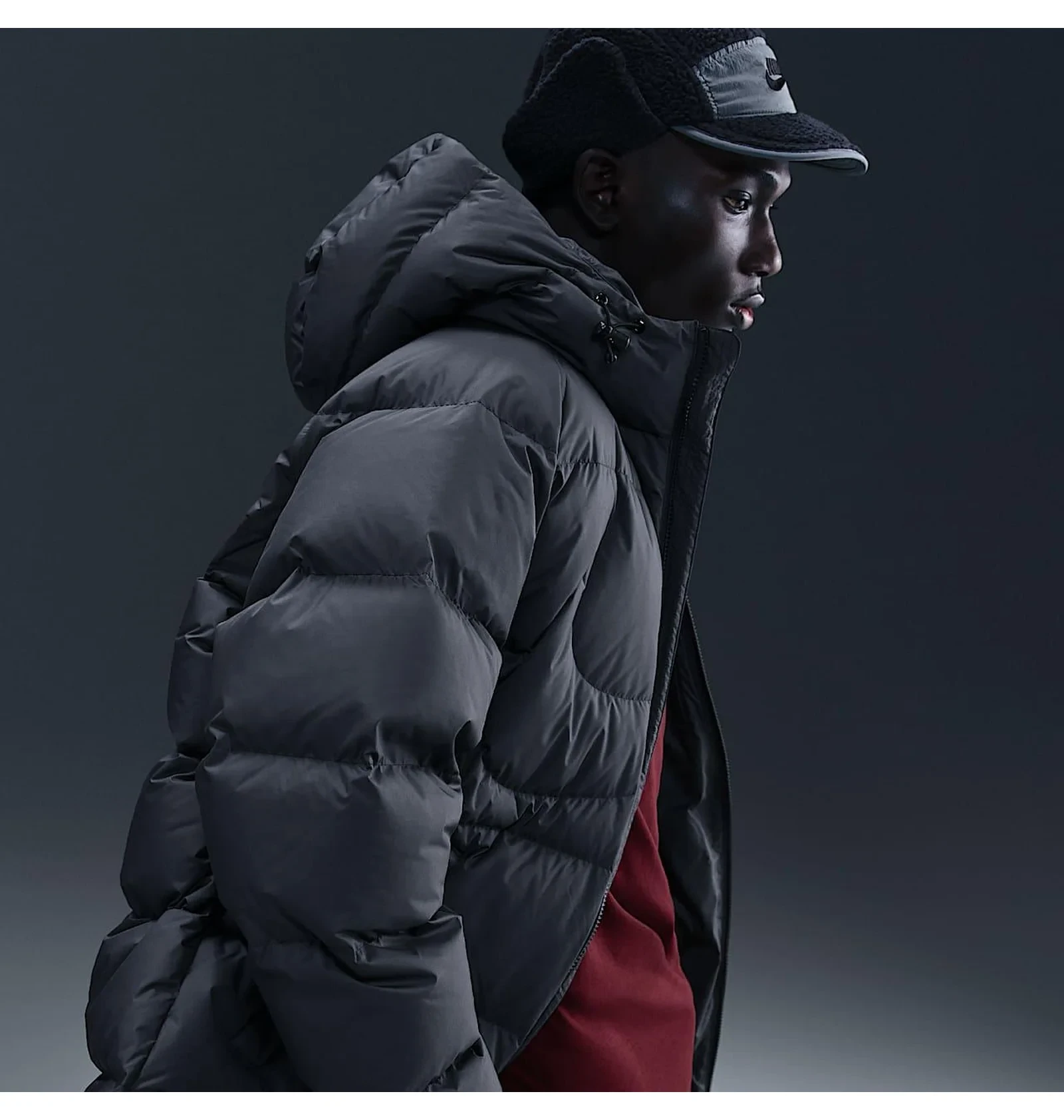 Пуховик чоловічий Nike Club Hd Max 7 Black 4