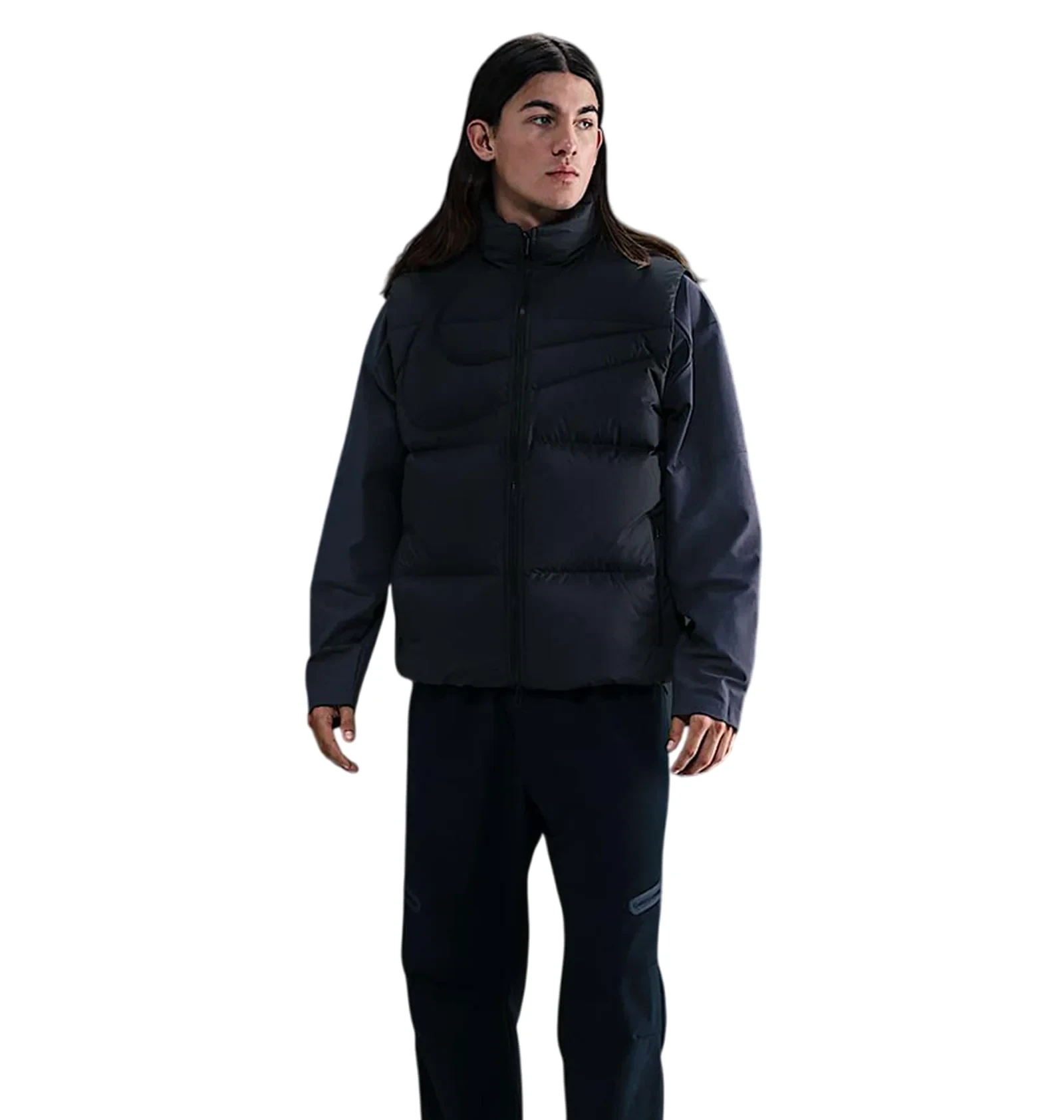 Жилетка чоловіча Nike Club Puffer Vest Black