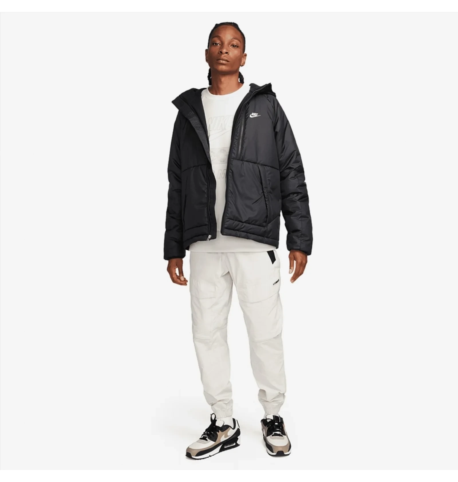 Куртка чоловіча Nike Sportswear Therma-Fit Repel Hooded Jacket Black 3