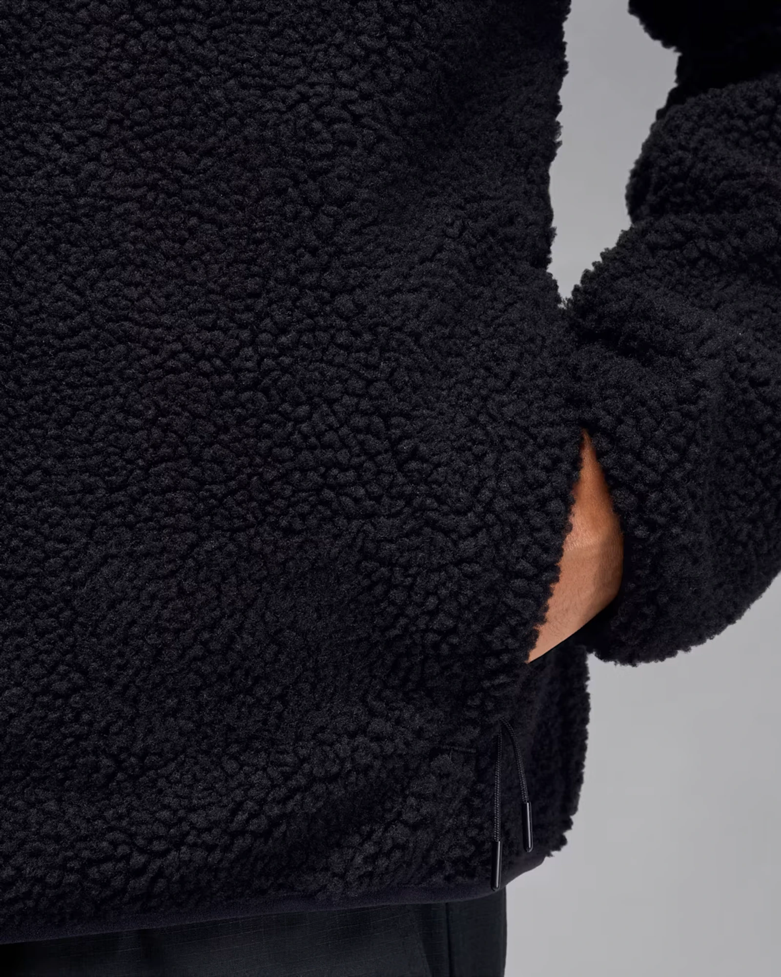 Кофта чоловіча Air Jordan Flt Mtnside Sherpa Black 5