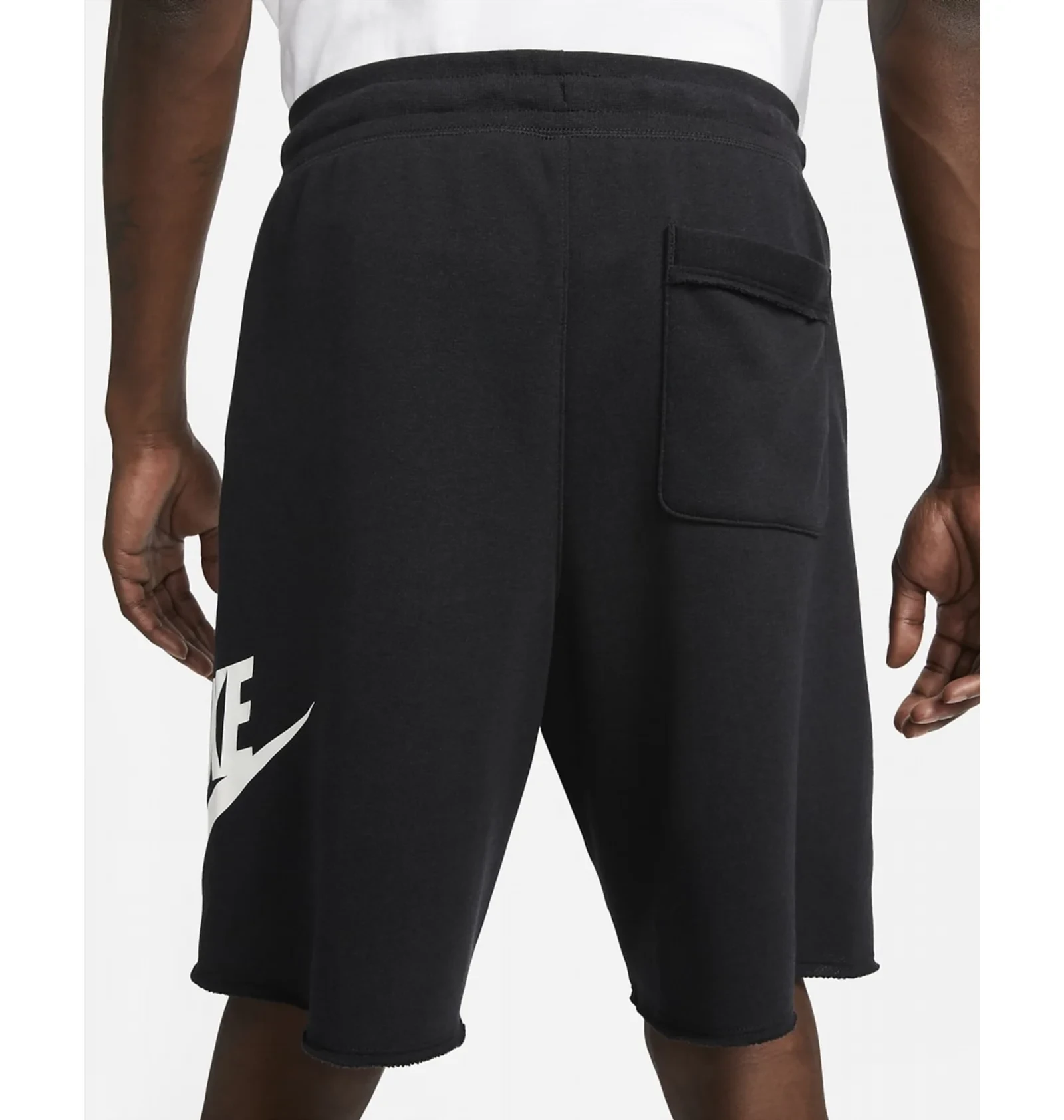 Шорти чоловічі Nike Club Alumni Mens French Terry Black 4
