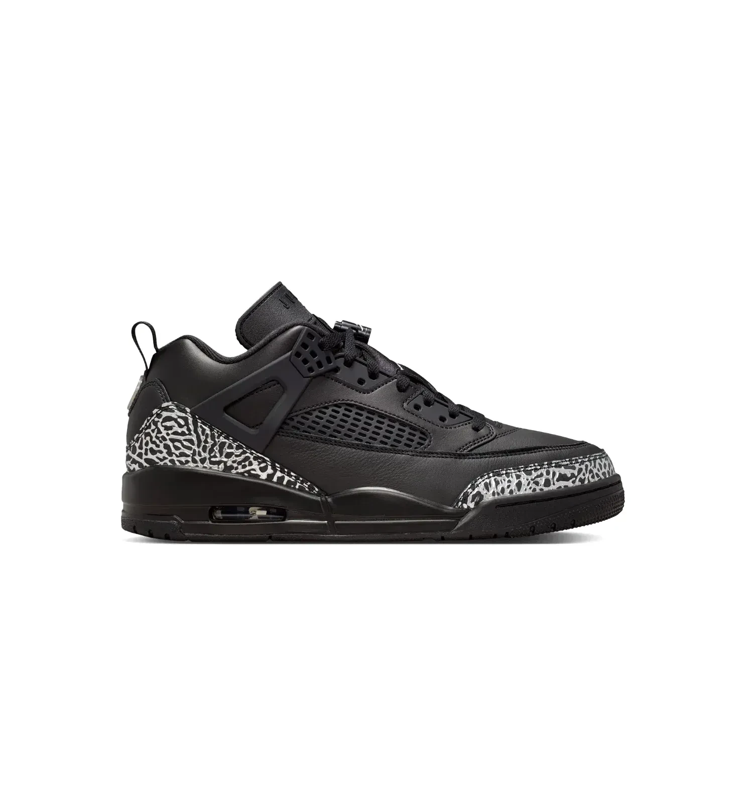 Кросівки Air Jordan Spizike Low Black Metallic Silver чоловічі