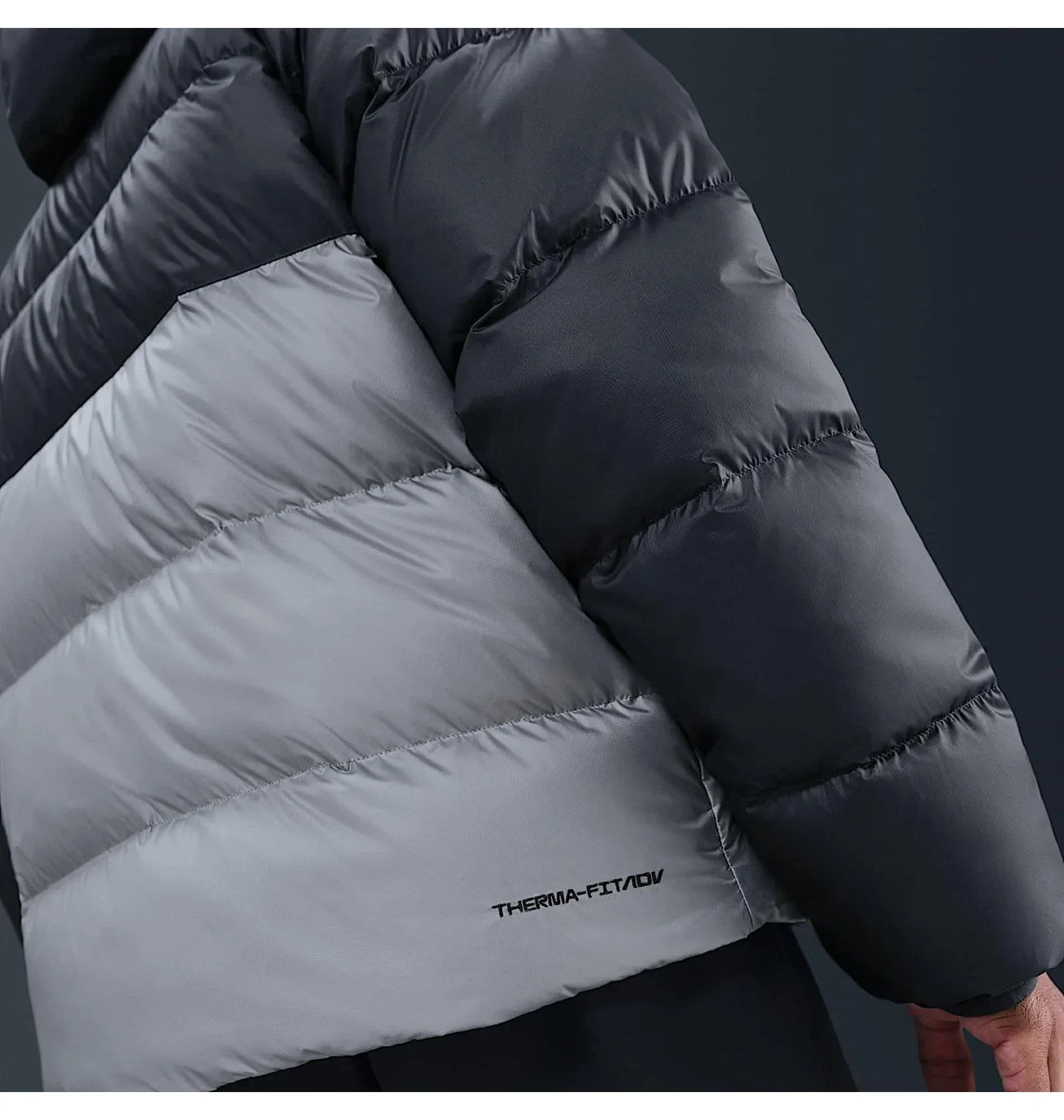 Пуховик чоловічий Nike Nk Windrunner Stmnt Dwn Jkt Grey 3