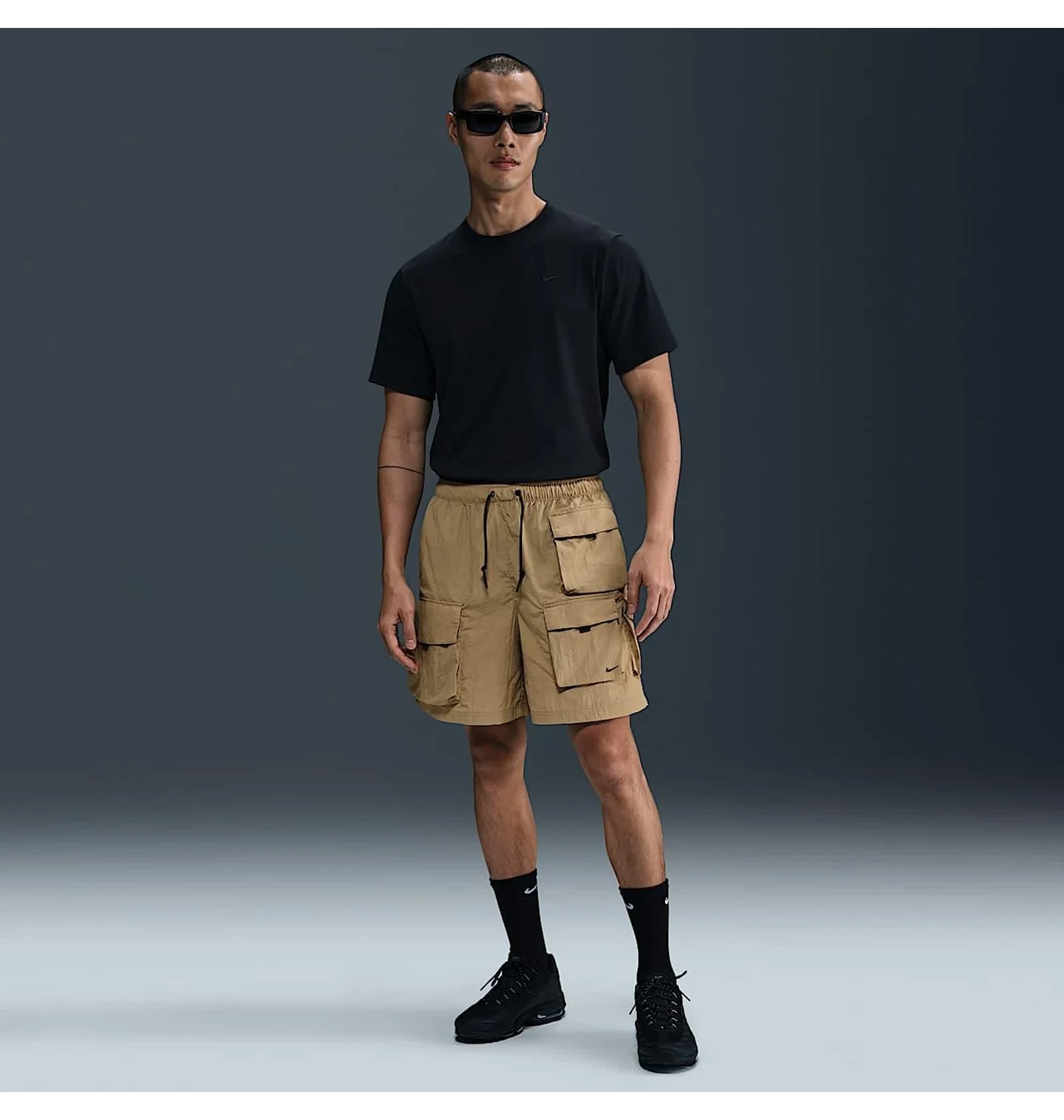 Шорти чоловічі Nike Tech Cargo Brown 2