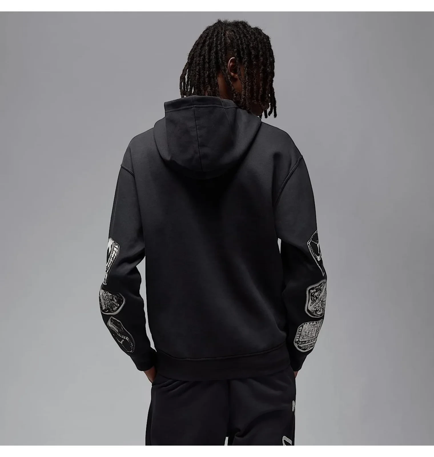 Костюм чоловічий Air Jordan MVP Pullover Fleece, чорний 5