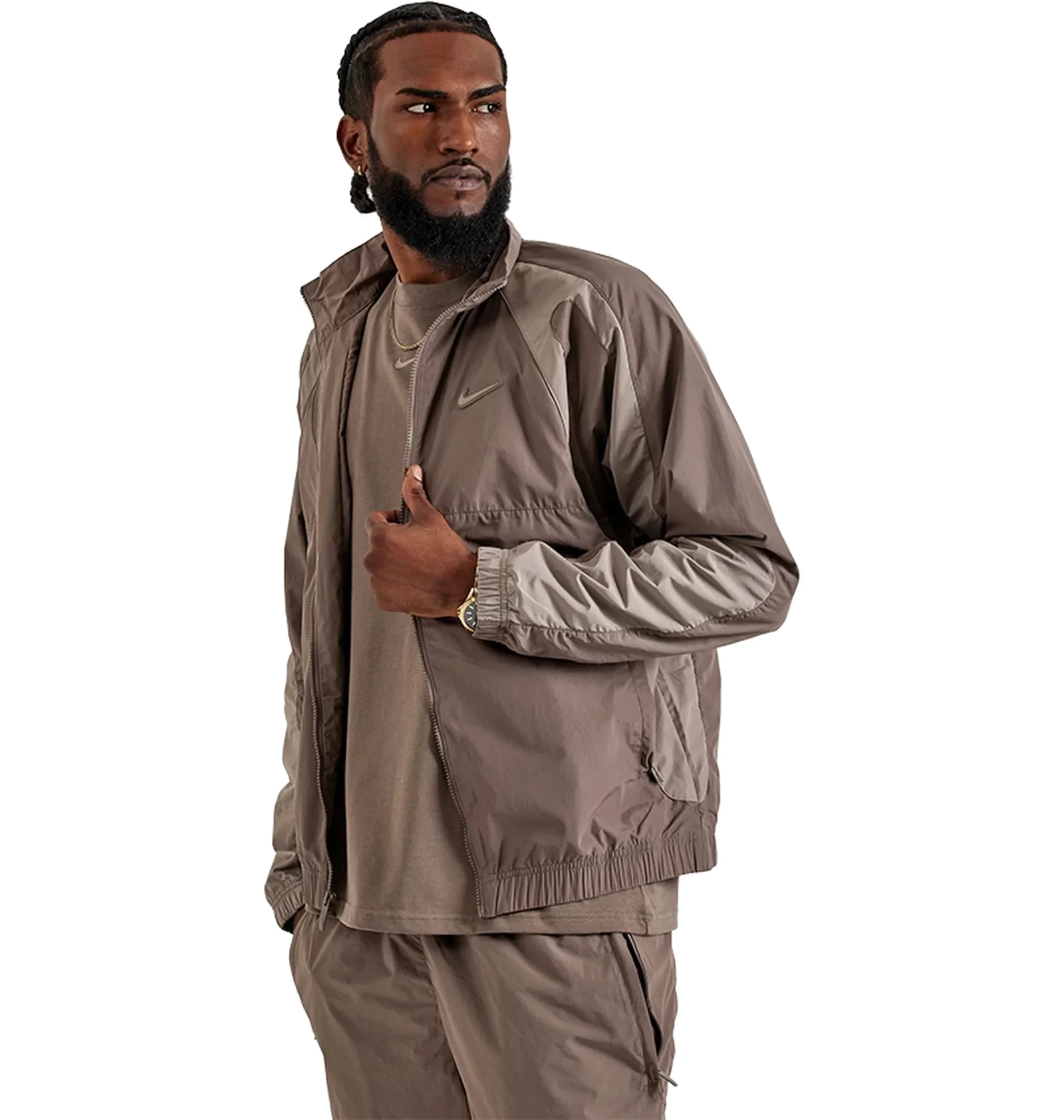Олімпійка чоловіча Nike Nocta Woven Track Jacket Brown